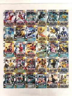 スーパー戦隊バトルダイスオーカードゴセイジャーシリーズ30枚セット