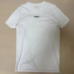 PMDS ロゴ ホワイト Tシャツ