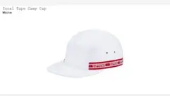 supreme Tonal Tape Camp Cap (White )