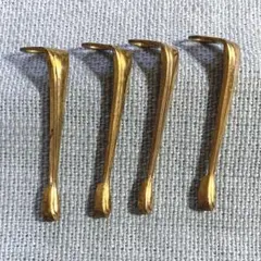 古い万年筆部品 クリップ部分のみ4本セット