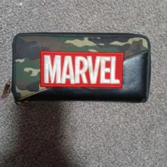 MARVEL 迷彩柄 長財布