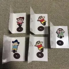 クレヨンしんちゃん ラバースタンド 5個セット
