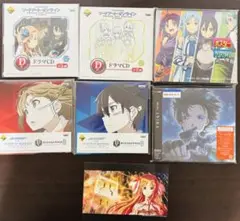 ソードアート・オンライン　CD6種+ポストカード1枚セット