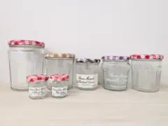 Bonne Maman 空き瓶 7個セット