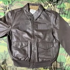 アメリカ軍　官給品　Cooper社製　A2 レザージャケット 46L 革ジャン