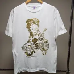 90s　USA製　Betty Boop　ベティーちゃん　ゴールドプリント