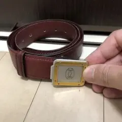 ☆Cartier カルティエ 小物 ベルト サントス レザー ブランド アイテム
