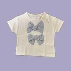 ZARA リボンデザイン Tシャツ 1 ½ years 86cm