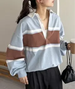 美品♪Discoat ビッグラガーシャツ ユニセックス オーバーサイズ
