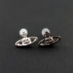 ミニオーブスタッド片耳ピアス