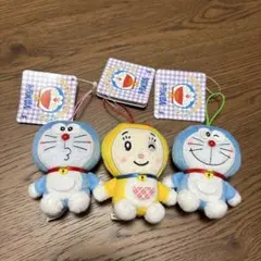 ドラえもん　ドラミちゃん　マスコット　３つセット
