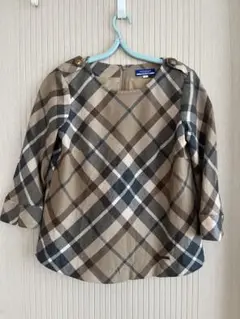 秋物★BURBERRY BLUE LABEL チェック柄ブラウス 36