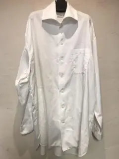 Yhoji Yamamoto コットンシャツ 白 L