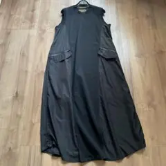 新品　RISLEYリズレイ　ロングワンピース　黒色