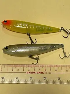 サミー115 2個セット ラッキークラフト 使用感有り 中古品 ジャンク扱い