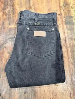 Wrangler 936BLK ラングラー先染めブラックUSA製 W33 L30