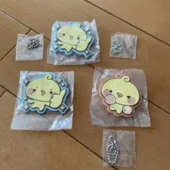 ぴよまる　ラバーマスコット　3個セット