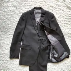 THE SUIT COMPANY　ブラックフォーマル　スーツ　ストレッチ　大きめ