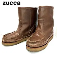 zucca ズッカ モカシンブーツ モカブーツ ショートブーツ レザー