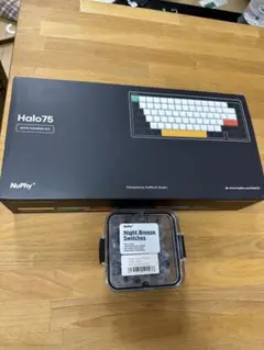 NuPhy Halo75 キーボード + 追加スイッチ(NightBreeze)