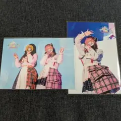 カラフルピーチ 実写 ブロマイド 大阪公演 のあさん のあ えと ペア