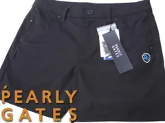 新品●パーリーゲイツ●接触冷感プラスクール　ドビーストレッチショートパンツ　M