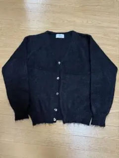 gim×2nd ブラックモヘアカーディガン　S カートコバーン　ジム　セカンド