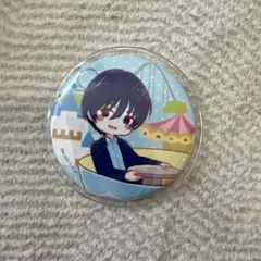 ヒカルの碁　伊角慎一郎　缶バッジ　遊園地ver　描き下ろしイラスト