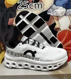 ON Cloudmonster 2 スニーカー 25cm ホワイト