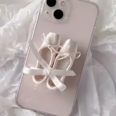 《新品未使用！》韓国雑貨　バレエシューズスマホグリップ　ピンク