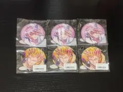 キャラクター缶バッジ 6個セット