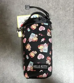 ハローキティ ペットボトルホルダー 日焼けキティ 保冷保温 水筒カバー