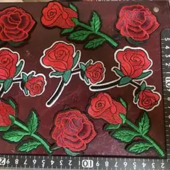 お洒落ワッペン【薔薇の盛り合わせ】【カラフルポップの盛り合わせ】全30枚UP