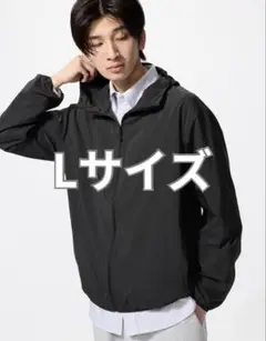UNIQLO ポケッタブルUVカットパーカ NANODESIGN ブラック L