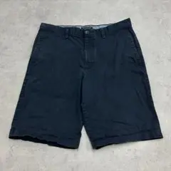 BANANA REPUBLIC 　ショートパンツ　古着　ネイビー　紺色　W33