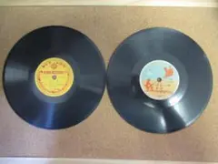 藏出し　キングレコード　童謡２枚　コレクションの補完に