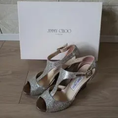 ☆JIMMY CHOO☆ ジミーチュウ オープントゥ サンダル