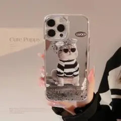 猫 ミラー スマホケース 【新入荷】 サングラス iPhone15Pro