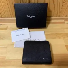 新品　未使用　タグつき　Paul Smith ポールスミス　財布　皮　革　折