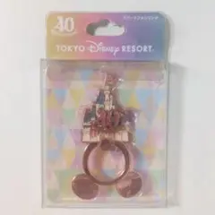 東京ディズニーリゾート スマホリング 40周年 ミッキー シンデレラ城