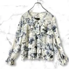 【新品】 Ingeborg インゲボルグ ローズ 薔薇 フリル ブラウス