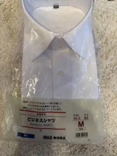 無印良品　形態安定　ビジネスシャツ　M 長袖