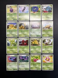 ポケモンカード PCG DP DPtシリーズ 草タイプ 進化2種16枚セット