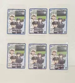 6セット　コナンカード　JR東日本スタンプラリー名探偵コナンFile1達成賞
