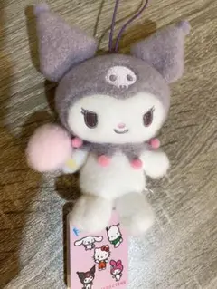 【新品】サンリオキャラクターズ もふっとわたあめマスコット　クロミ♡