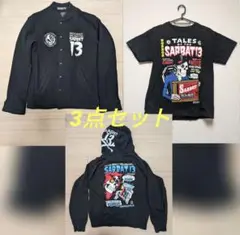 【希少品】SABBAT13 スタジャン ジップパーカー Tシャツ