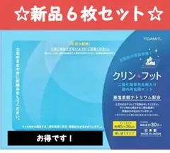 クリンフット屋内用玄関マット6枚セット