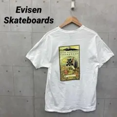 Evisen Skateboards Tシャツ メンズ L 白