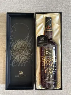 未開封　ホワイト&マッカイ30年 酒の細井 / ホワイト&マッカイ 30年 ベリーレア 750ml 43％ 丸筒入
