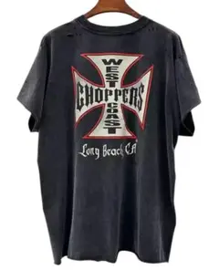 WEST COAST CHOPPERS Tシャツ　カットオフ　ヴィンテージ加工